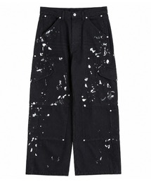 FAF（フェイク アス フラワーズ）の「Triple Knee Painter Pants（デニムパンツ）」