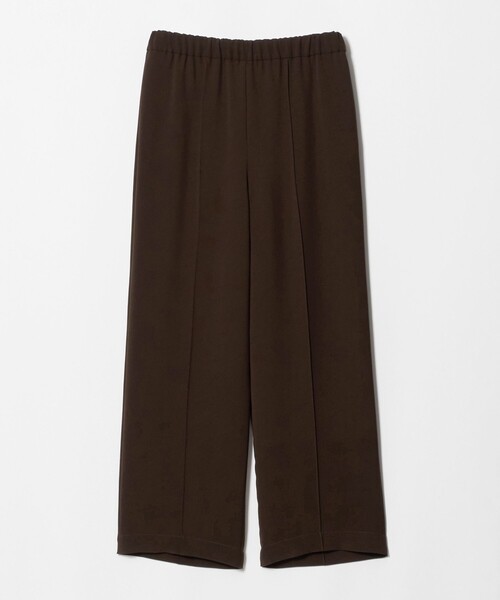UNITED ARROWS(ユナイテッドアローズ)の「COMFY イージーパンツ ‐ウォッシャブル 防汚 UVカット‐(スラックス・レディース・ブラック/ダークブラウン・36/38)」の11枚目の写真