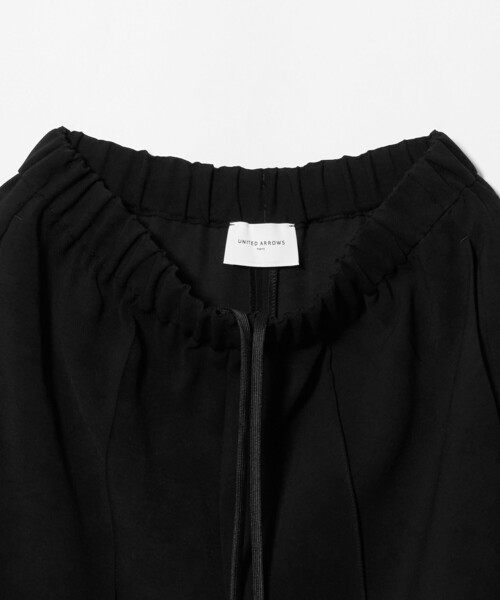UNITED ARROWS(ユナイテッドアローズ)の「COMFY イージーパンツ ‐ウォッシャブル 防汚 UVカット‐(スラックス・レディース・ブラック/ダークブラウン・36/38)」の17枚目の写真