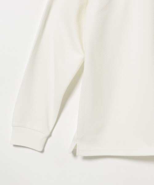 BEAMS GOLF(ビームスゴルフ)の「〈MEN〉ORANGE LABEL / ツイル ダブルジャカード ポロシャツ(ポロシャツ・メンズ・ネイビー/ホワイト・S/M/L/XL)」の15枚目の写真