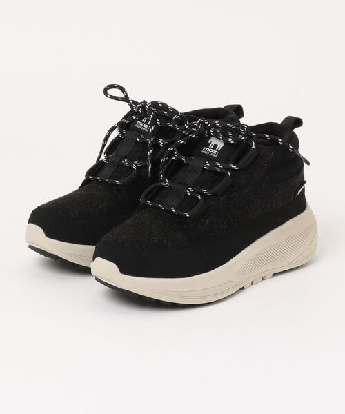 moz(モズ)の「【MOZ sweden】防水防滑レースブーツ(ブーツ・レディース・ブラック/ブラウン・S/M/L/LL)」の1枚目の写真