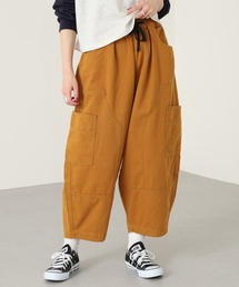 裾絞り バルーンワークカーゴパンツ