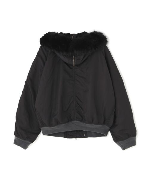 DANKE SCHON(ダンケシェーン)の「DankeSchon/ダンケシェーン/ASUTEX NYLON TWILL N2B(ミリタリージャケット・メンズ・カーキ/ブラック・L/M)」の9枚目の写真