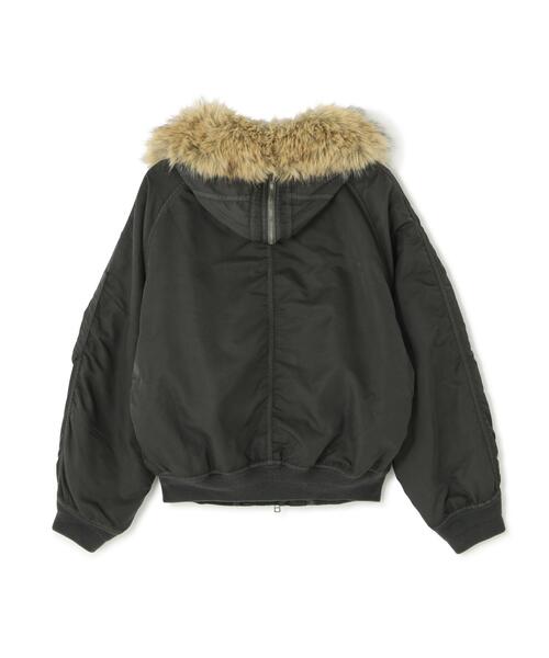 DANKE SCHON(ダンケシェーン)の「DankeSchon/ダンケシェーン/ASUTEX NYLON TWILL N2B(ミリタリージャケット・メンズ・カーキ/ブラック・L/M)」の21枚目の写真