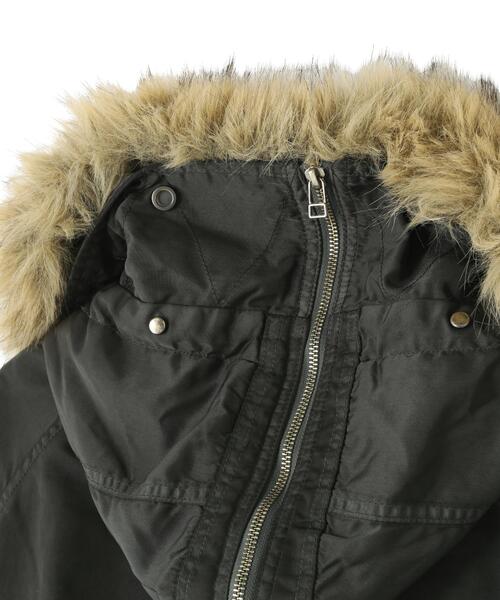 DANKE SCHON(ダンケシェーン)の「DankeSchon/ダンケシェーン/ASUTEX NYLON TWILL N2B(ミリタリージャケット・メンズ・カーキ/ブラック・L/M)」の19枚目の写真