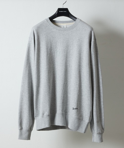 NUMBER (N)INE(ナンバーナイン)の「FIRM COTTON LIGHT SHORT PILE L/S SWEATSHIRT / EASY SWEATPANTS 2-PIECE SET / ファーム コットン ライト ミニ裏毛 クルーネック スウェット & イージー スウェットパンツ 2ピース セットアップ(セットアップ・メンズ・ブラック/トップグレー・M/L/XL)」の15枚目の写真