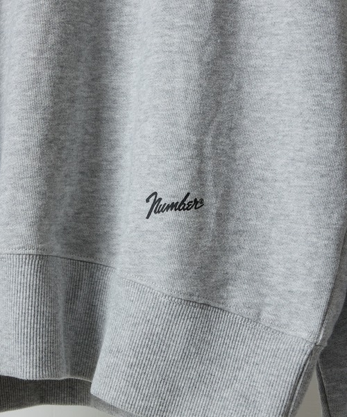 NUMBER (N)INE(ナンバーナイン)の「FIRM COTTON LIGHT SHORT PILE L/S SWEATSHIRT / EASY SWEATPANTS 2-PIECE SET / ファーム コットン ライト ミニ裏毛 クルーネック スウェット & イージー スウェットパンツ 2ピース セットアップ(セットアップ・メンズ・ブラック/トップグレー・M/L/XL)」の18枚目の写真