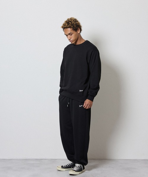 FIRM COTTON LIGHT SHORT PILE L/S SWEATSHIRT / EASY SWEATPANTS 2