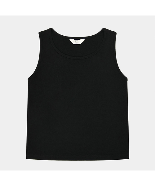 PIGMENT(ピグメント)の「ちょんちょんテンションリブタンクトップ (YZVT2606046)(Tシャツ/カットソー・レディース・クリーム/ブラック/ベージュ・FREE)」の2枚目の写真