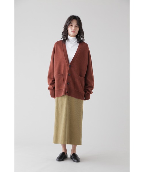 YLEVE(イレーヴ)の「YLEVE / COTTON CORDUROY SK(スカート・レディース・ブルー/ホワイト/カーキ・2/0/1)」の2枚目の写真