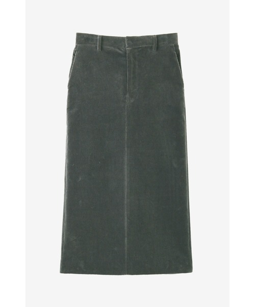YLEVE(イレーヴ)の「YLEVE / COTTON CORDUROY SK(スカート・レディース・ブルー/ホワイト/カーキ・2/0/1)」の16枚目の写真