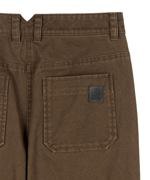 ERA(エラ)の「レディース ERA ウォッシュドフレアワークパンツ - ヴィンテージブラウン(その他パンツ・レディース・その他・SMALL/MEDIUM)」の10枚目の写真