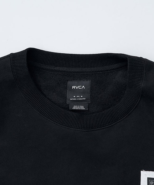 RVCA(ルーカ)の「RVCA BANDANA BALANCE CRAST CR(スウェット・メンズ・チャコール/ブラック・M/L)」の10枚目の写真