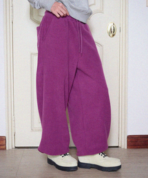 kaifai（カイファイ）の「パーキー ボアジャケットパンツ (パープル) K26ZC753（スウェットパンツ）」