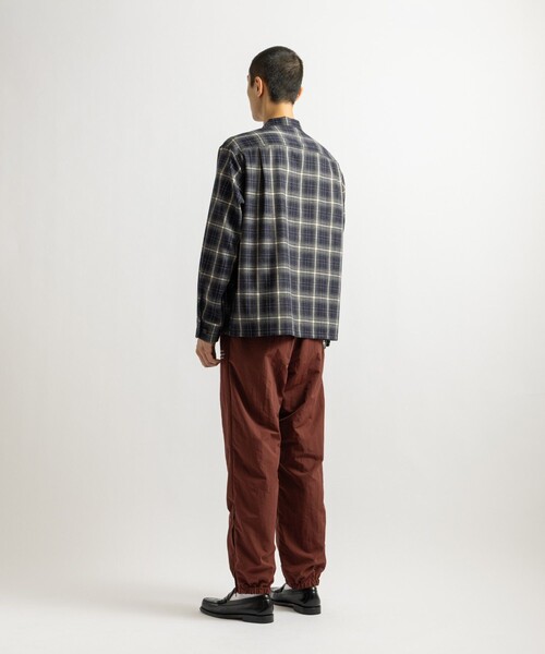 Saturdays NYC（サタデーズ ニューヨークシティ ）の「Marco Ombre Check CPO Shirt（シャツ/ブラウス・メンズ・ネイビー/ブラック/レッド・S/M/XL/L）」の9枚目の写真