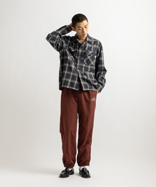 Saturdays NYC（サタデーズ ニューヨークシティ ）の「Marco Ombre Check CPO Shirt（シャツ/ブラウス・メンズ・ネイビー/ブラック/レッド・S/M/XL/L）」の12枚目の写真