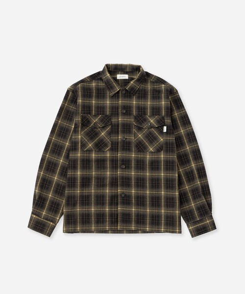 Saturdays NYC（サタデーズ ニューヨークシティ ）の「Marco Ombre Check CPO Shirt（シャツ/ブラウス・メンズ・ネイビー/ブラック/レッド・S/M/XL/L）」の16枚目の写真