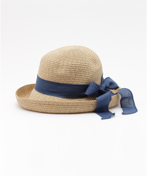Re:EDIT（リエディ）の「BIGリボンストローハット/帽子/HAT/[Re:EDIT/リエディ][2016S/S展示会]＜2016 SS春新作＞（ハット・レディース・キャメル/ベージュ・FREE）」の11枚目の写真