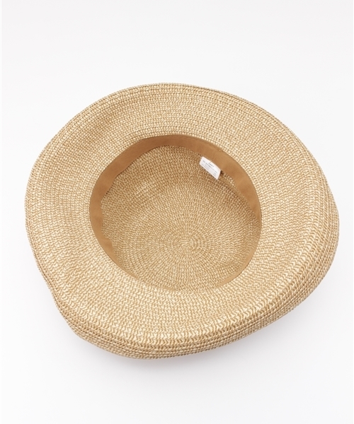 Re:EDIT（リエディ）の「BIGリボンストローハット/帽子/HAT/[Re:EDIT/リエディ][2016S/S展示会]＜2016 SS春新作＞（ハット・レディース・キャメル/ベージュ・FREE）」の7枚目の写真