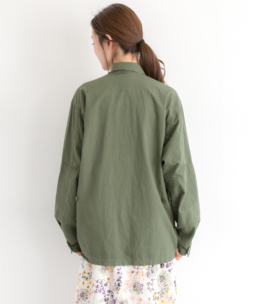 URBAN RESEARCH(アーバンリサーチ)の「UR ROTHCO BDU SHIRTS H.WASH(ブルゾン・レディース・オリーブ/カモフラージュ/ネイビー・FREE)」の17枚目の写真