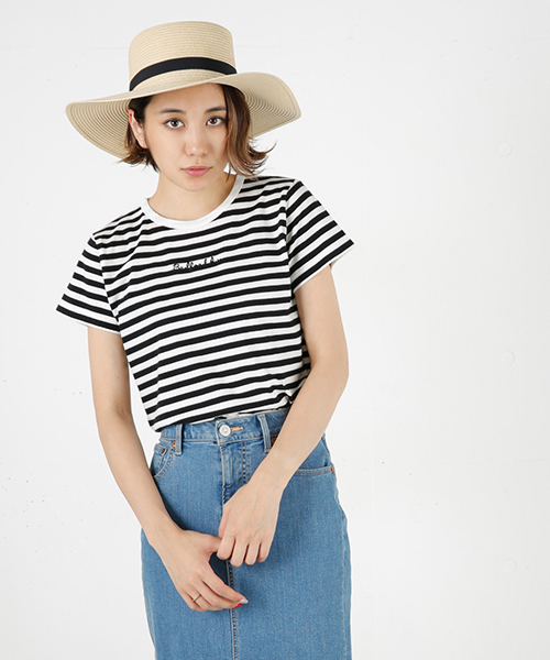 MOUSSY（マウジー）の「Bedford Ave TSJ（Tシャツ/カットソー・レディース・ホワイト/ブラック系その他/ブラック・FREE）」の3枚目の写真