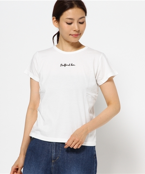 MOUSSY（マウジー）の「Bedford Ave TSJ（Tシャツ/カットソー・レディース・ホワイト/ブラック系その他/ブラック・FREE）」の12枚目の写真