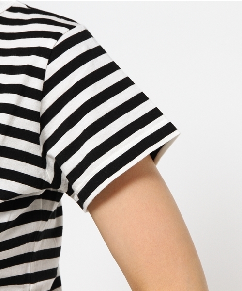 MOUSSY（マウジー）の「Bedford Ave TSJ（Tシャツ/カットソー・レディース・ホワイト/ブラック系その他/ブラック・FREE）」の8枚目の写真