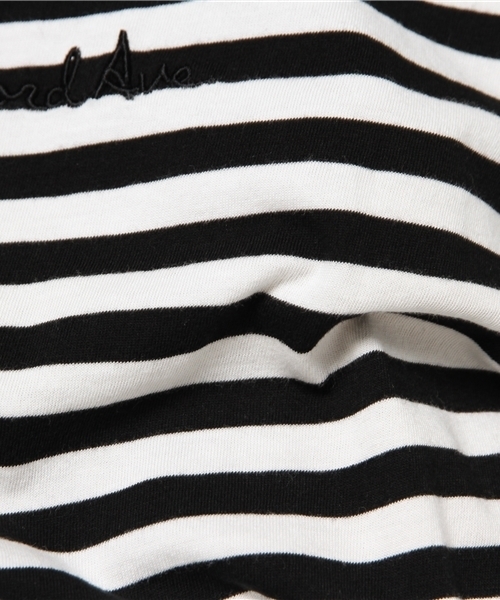 MOUSSY（マウジー）の「Bedford Ave TSJ（Tシャツ/カットソー・レディース・ホワイト/ブラック系その他/ブラック・FREE）」の11枚目の写真