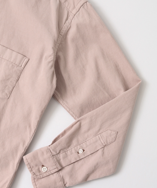 URBAN RESEARCH（アーバンリサーチ）の「 UR 配色ステッチオーバーシャツ（シャツ/ブラウス・レディース・ピンク/オフホワイト/カーキ・FREE）」の17枚目の写真