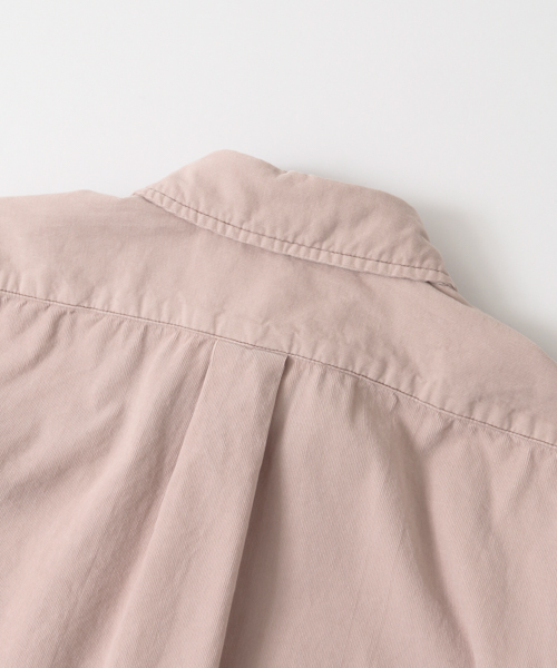 URBAN RESEARCH（アーバンリサーチ）の「 UR 配色ステッチオーバーシャツ（シャツ/ブラウス・レディース・ピンク/オフホワイト/カーキ・FREE）」の5枚目の写真