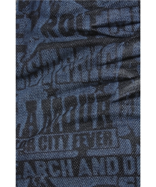 JOEY HYSTERIC(ジョーイヒステリック)の「THE KILL CITY総柄デニムミニSK(デニムスカート・キッズ・インディゴブルー・SMALL/MEDIUM)」の5枚目の写真