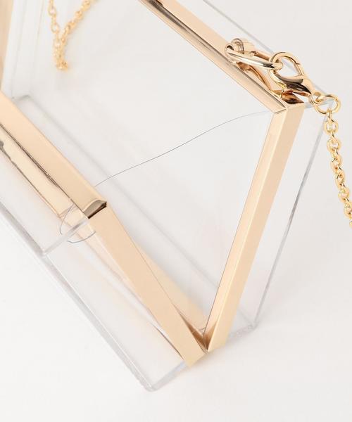 Another Edition（アナザーエディション）の「アクリルスクエアバッグ（ショルダーバッグ・レディース・その他1/ダークグレー・FREE）」の13枚目の写真