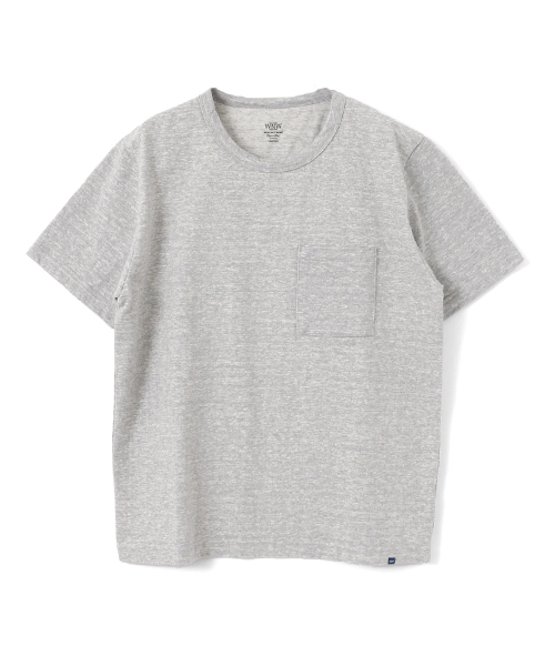 WORK NOT WORK URBAN RESEARCH（ワークノットワークアーバンリサーチ）の「WORK NOT WORK　C/N SUPERHEAVY POCKET Tee（Tシャツ/カットソー・レディース・グレー系その他/ブラック/オフホワイト/ネイビー・1）」の3枚目の写真