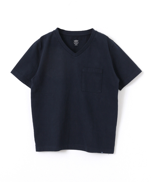 WORK NOT WORK URBAN RESEARCH（ワークノットワークアーバンリサーチ）の「WORK NOT WORK　C/N SUPERHEAVY POCKET Tee（Tシャツ/カットソー・レディース・グレー系その他/ブラック/オフホワイト/ネイビー・1）」の4枚目の写真
