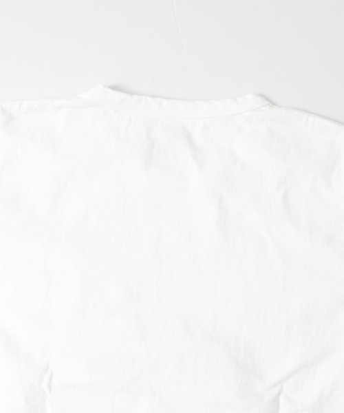 WORK NOT WORK URBAN RESEARCH（ワークノットワークアーバンリサーチ）の「WORK NOT WORK　C/N SUPERHEAVY POCKET Tee（Tシャツ/カットソー・レディース・グレー系その他/ブラック/オフホワイト/ネイビー・1）」の14枚目の写真