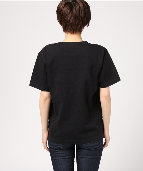 WORK NOT WORK URBAN RESEARCH（ワークノットワークアーバンリサーチ）の「WORK NOT WORK　C/N SUPERHEAVY POCKET Tee（Tシャツ/カットソー・レディース・グレー系その他/ブラック/オフホワイト/ネイビー・1）」の18枚目の写真