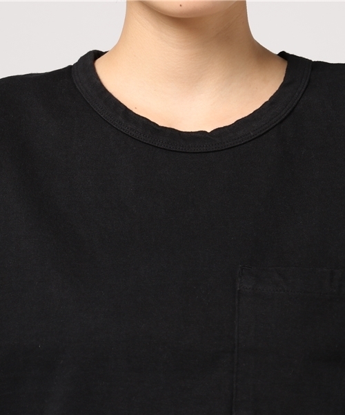 WORK NOT WORK URBAN RESEARCH（ワークノットワークアーバンリサーチ）の「WORK NOT WORK　C/N SUPERHEAVY POCKET Tee（Tシャツ/カットソー・レディース・グレー系その他/ブラック/オフホワイト/ネイビー・1）」の19枚目の写真