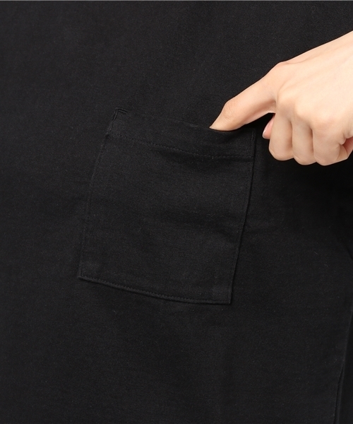 WORK NOT WORK URBAN RESEARCH（ワークノットワークアーバンリサーチ）の「WORK NOT WORK　C/N SUPERHEAVY POCKET Tee（Tシャツ/カットソー・レディース・グレー系その他/ブラック/オフホワイト/ネイビー・1）」の22枚目の写真