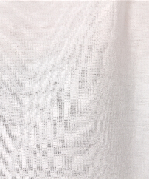 un dix cors(アンディコール)の「シルケット天竺無地Tシャツ(Tシャツ/カットソー・レディース・チャコールグレー/ホワイト/ライトグレー・フリ-)」の10枚目の写真