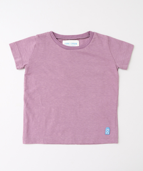 URBAN RESEARCH DOORS（アーバンリサーチドアーズ）の「FORK＆SPOON Organic Cotton Jersey Tee（Tシャツ/カットソー・キッズ・ゴールド/ブルー/オフホワイト/パープル系その他/グリーン・135/120/90/105）」の4枚目の写真