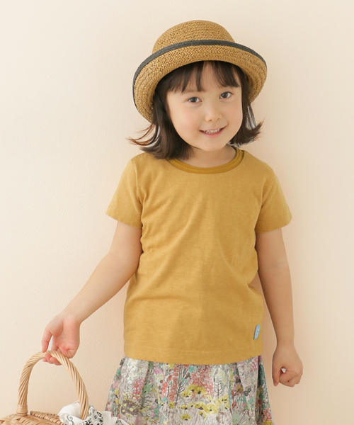 URBAN RESEARCH DOORS（アーバンリサーチドアーズ）の「FORK＆SPOON Organic Cotton Jersey Tee（Tシャツ/カットソー・キッズ・ゴールド/ブルー/オフホワイト/パープル系その他/グリーン・135/120/90/105）」の5枚目の写真