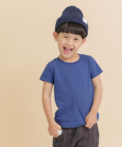 URBAN RESEARCH DOORS（アーバンリサーチドアーズ）の「FORK＆SPOON Organic Cotton Jersey Tee（Tシャツ/カットソー・キッズ・ゴールド/ブルー/オフホワイト/パープル系その他/グリーン・135/120/90/105）」の3枚目の写真