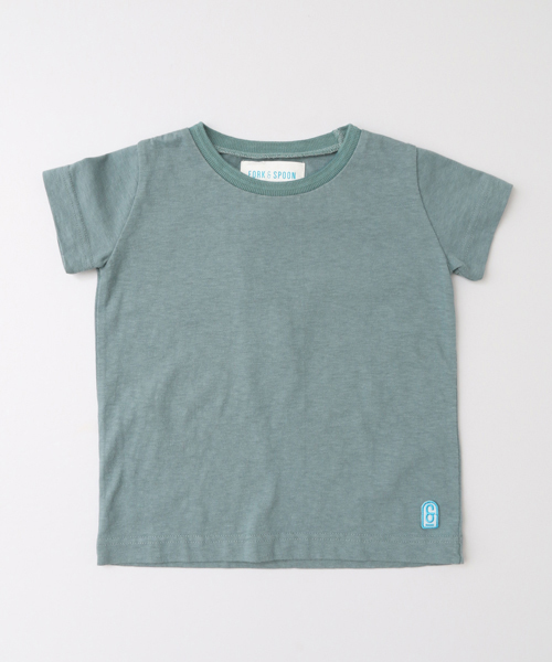 URBAN RESEARCH DOORS（アーバンリサーチドアーズ）の「FORK＆SPOON Organic Cotton Jersey Tee（Tシャツ/カットソー・キッズ・ゴールド/ブルー/オフホワイト/パープル系その他/グリーン・135/120/90/105）」の2枚目の写真