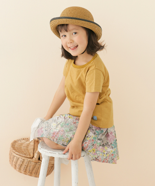 URBAN RESEARCH DOORS（アーバンリサーチドアーズ）の「FORK＆SPOON Organic Cotton Jersey Tee（Tシャツ/カットソー・キッズ・ゴールド/ブルー/オフホワイト/パープル系その他/グリーン・135/120/90/105）」の6枚目の写真