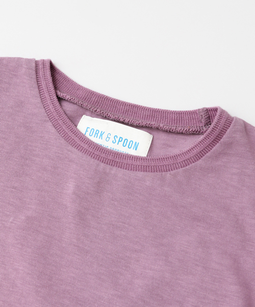 URBAN RESEARCH DOORS（アーバンリサーチドアーズ）の「FORK＆SPOON Organic Cotton Jersey Tee（Tシャツ/カットソー・キッズ・ゴールド/ブルー/オフホワイト/パープル系その他/グリーン・135/120/90/105）」の13枚目の写真