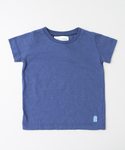 URBAN RESEARCH DOORS（アーバンリサーチドアーズ）の「FORK＆SPOON Organic Cotton Jersey Tee（Tシャツ/カットソー・キッズ・ゴールド/ブルー/オフホワイト/パープル系その他/グリーン・135/120/90/105）」の20枚目の写真