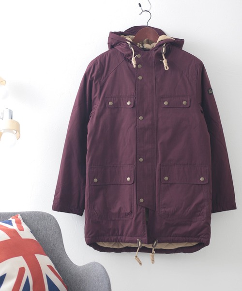 merc london(メルクロンドン)の「フーディージャケット(その他アウター・メンズ・ワイン・MEDIUM/SMALL/LARGE)」の1枚目の写真