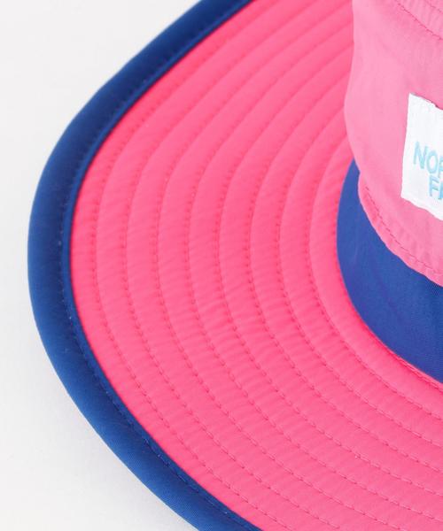 THE NORTH FACE(ザノースフェイス)の「【THE NORTH FACE(ザノースフェイス)】ホライゾン ハット(ハット・キッズ・ピンク/オリーブ・KL:54-56cm/KM:50-53cm)」の5枚目の写真