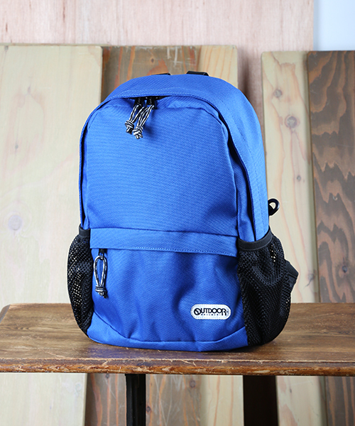OUTDOOR PRODUCTS（アウトドアプロダクツ）の「KIDS/キッズ　デイパックM　バックパック（バックパック/リュック・キッズ・グレー/スミクロ/ブラック/ライトピンク/エメラルド/ロイヤルブルー/ネイビー・FREE）」の7枚目の写真