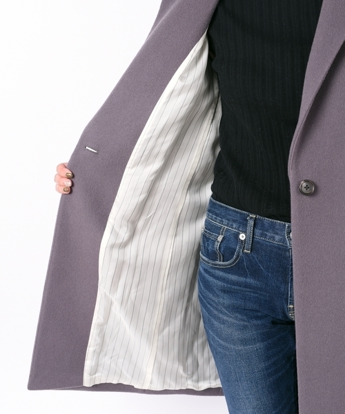 SHIPS(シップス)の「チェスターコート◇(チェスターコート・レディース・ネイビー/ダークグレー/ライトグレー・40/36/38)」の9枚目の写真